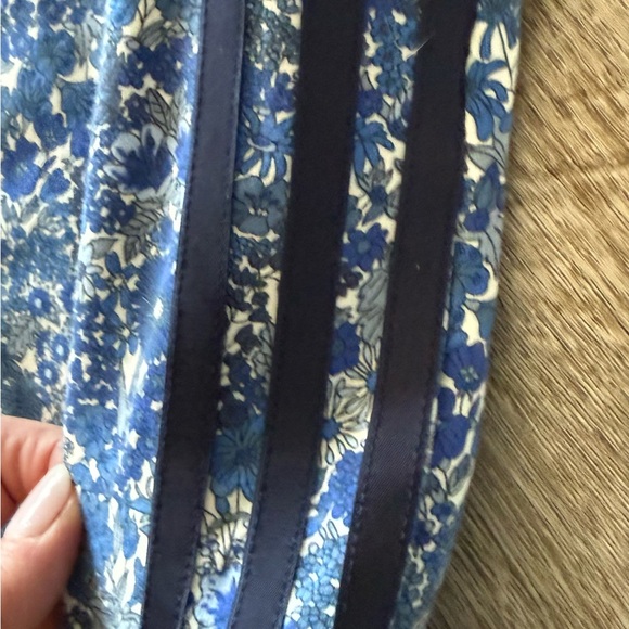 Adidas Blue Liberty Floral Pattern Sleeveless Dress - Picture 2 of 6